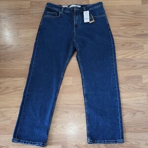 NWT Denver Hayes Men's Relaxed Jeans in Deep Blue